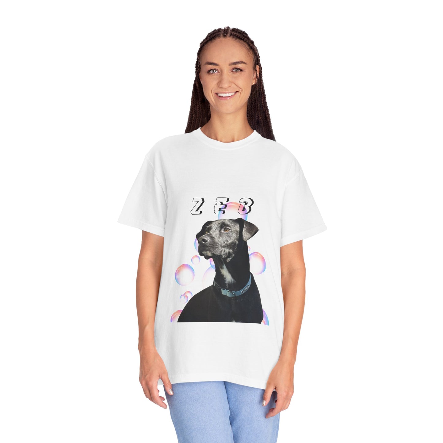 "ZEB" Bubble Art Graphic Tee