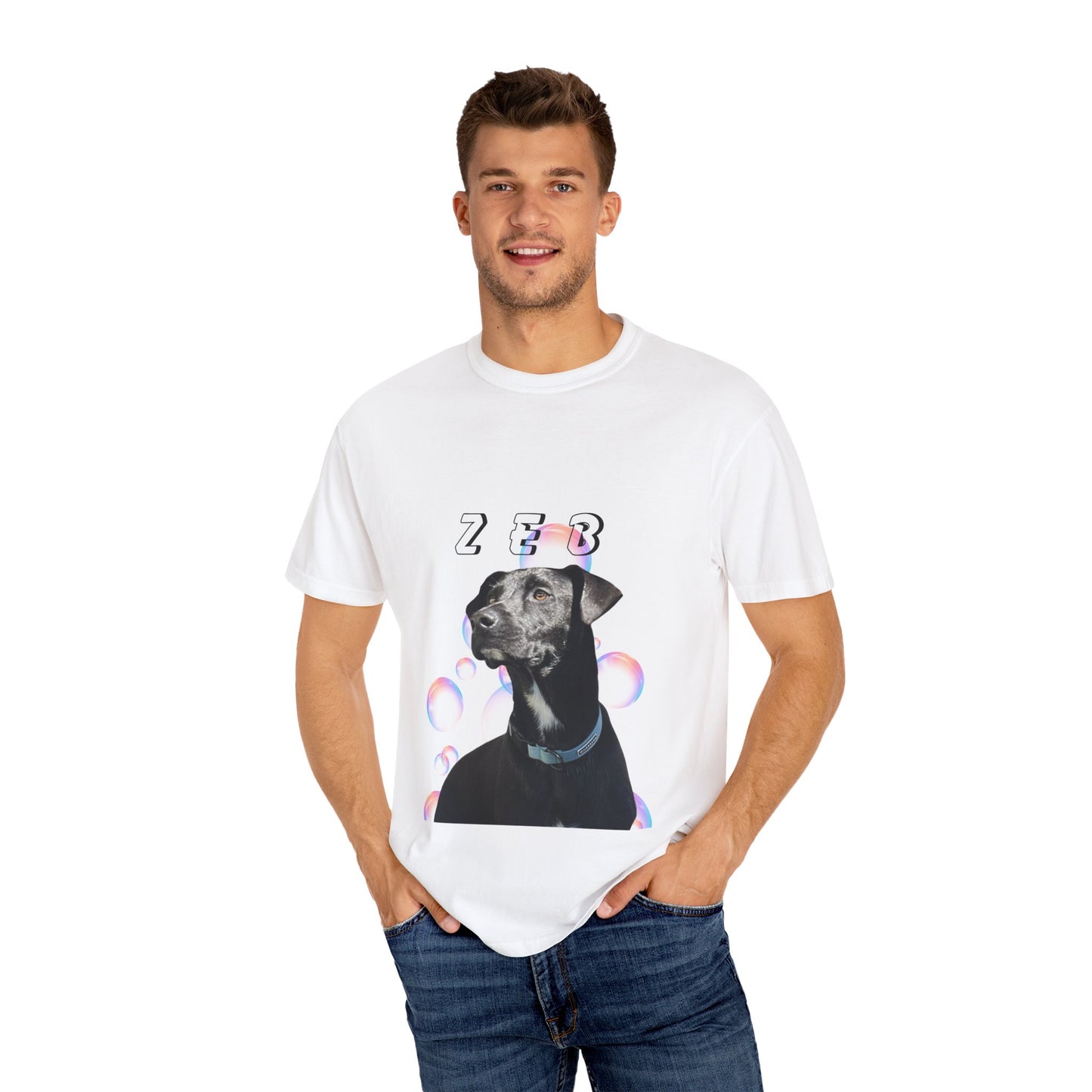 "ZEB" Bubble Art Graphic Tee