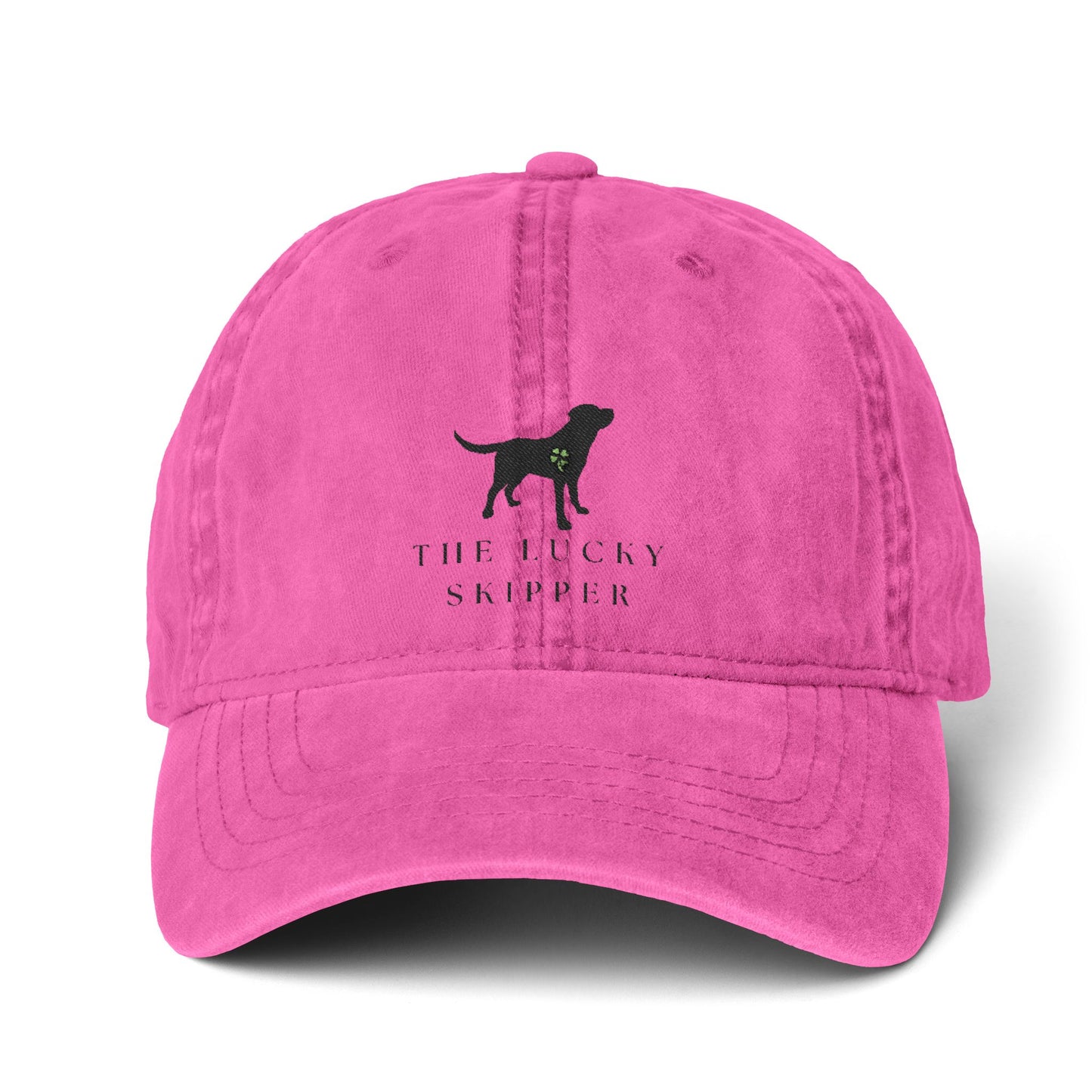 Women's Pigment-Dyed Cap with Fashion Undervisor (Embroidery)